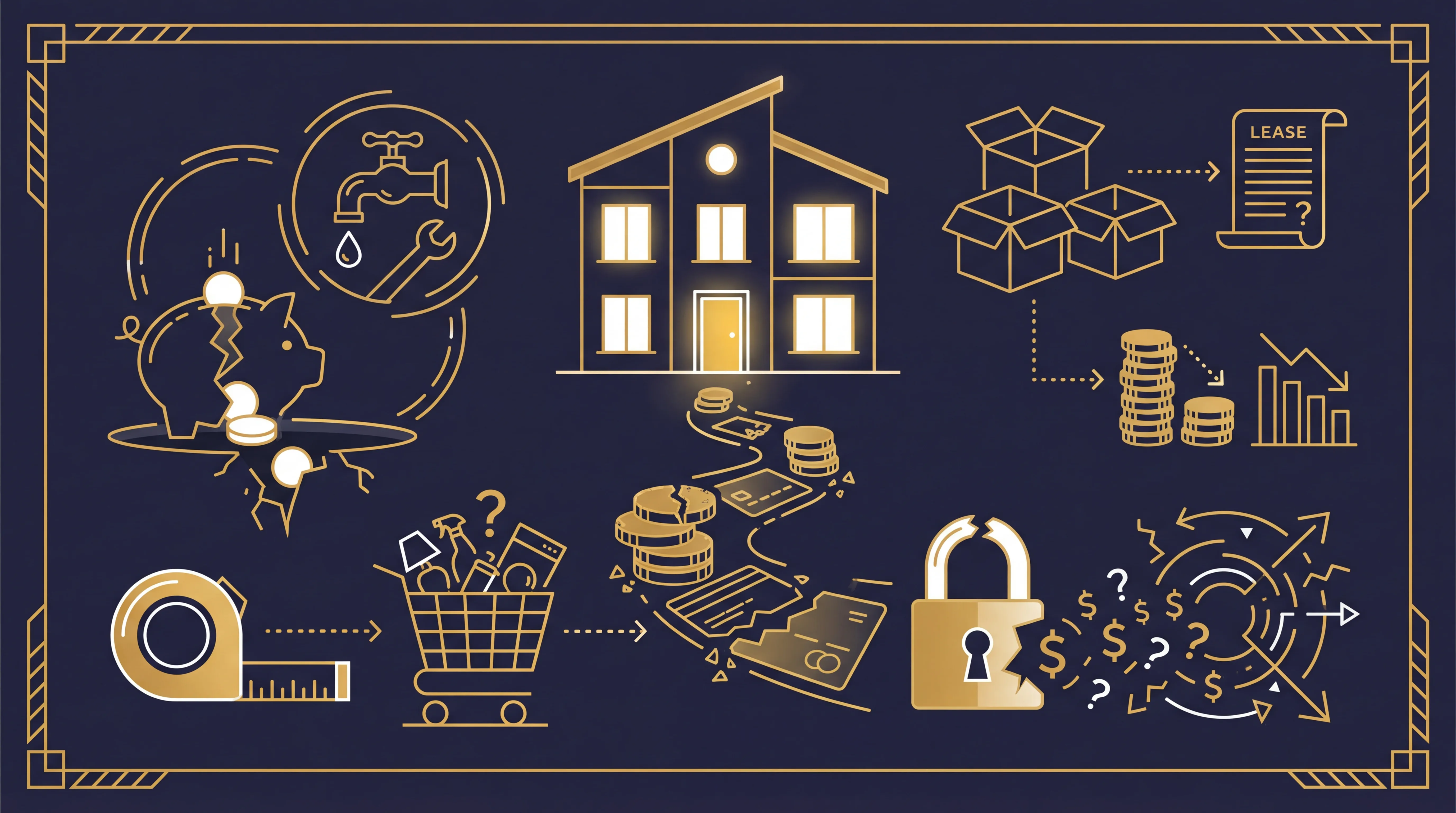 First Apartment Hidden Costs: Mistakes I Made So You Don't